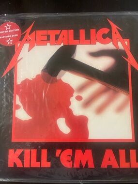 METALLICA KILL ‘EM ALL VINYL LP PICTURE DISC NEW!